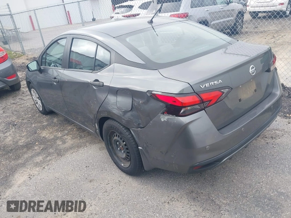 2021 Nissan Versa S with VIN 3N1CN8DV4ML820953, listed as a IAAI auction lot 42756876 with 59,119 mi miles and . Bid and sale history available at DreamBid. Image 3.