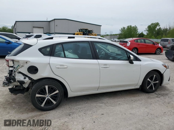2022 Subaru Impreza Premium с VIN 4S3GTAD61N3715112, выставлен на аукционе Copart как лот 58360305 с пробегом 64 768 миль миль и Списание • Salvage title. История ставок и продаж доступна на DreamBid. Изображение 3.