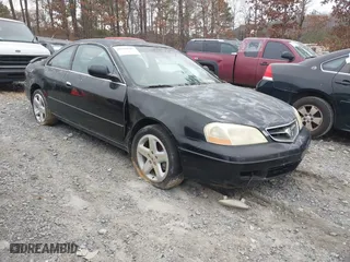 2001 Acura CL Type S with VIN 19UYA42791A024327, listed as a IAAI auction lot 41529747 with 295,476 mi miles. Bid and sale history available at carsss.com. Image 1.