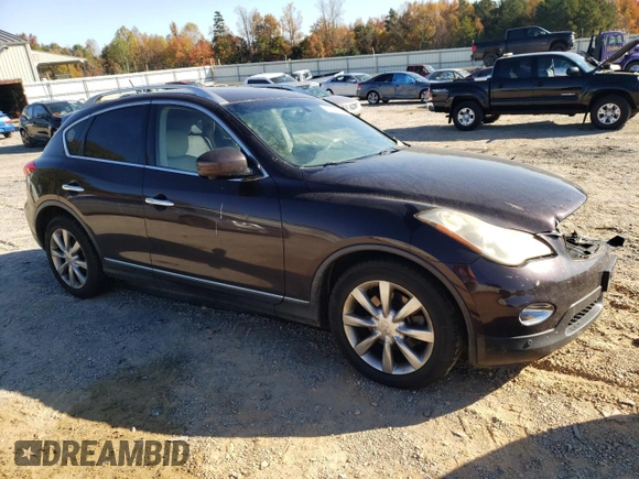 2010 Infiniti EX Journey with VIN JN1AJ0HR4AM753418, listed as a Copart auction lot 77201194 with 169,478 mi miles and Clean Title. Bid and sale history available at DreamBid. Image 4.