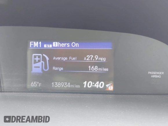 2013 Honda Civic LX with VIN 19XFB2F58DE093155, listed as a IAAI auction lot 41784537 with 138,934 mi miles and . Bid and sale history available at DreamBid. Image 7.
