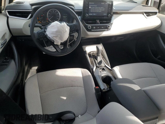 2022 Toyota Corolla LE with VIN JTDEPMAE7N3008895, listed as a Copart auction lot 48558555 with 15,417 mi miles and Salvage Title. Bid and sale history available at carsss.com. Image 8.