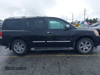 2011 Nissan Armada SV with VIN 5N1AA0ND5BN600138, listed as a IAAI auction lot 41535623 with 218,533 mi miles and . Bid and sale history available at DreamBid. Image 14.