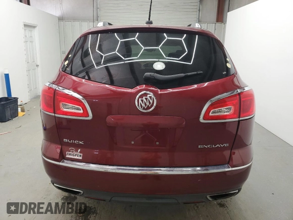 2017 Buick Enclave Leather with VIN 5GAKRBKD1HJ332563, listed as a Copart auction lot 51673575 with 102,148 mi miles and Clean Title. Bid and sale history available at DreamBid. Image 6.