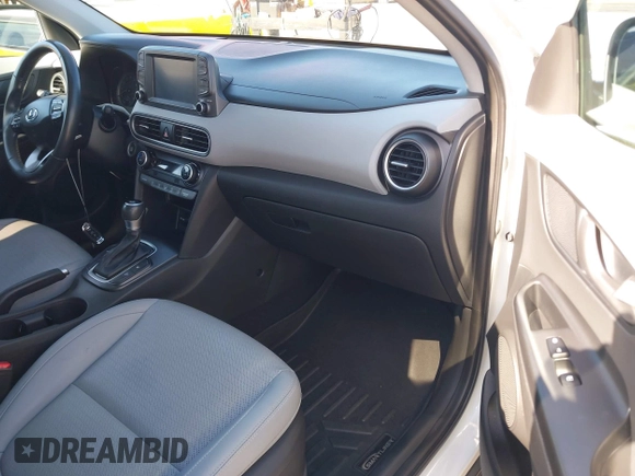 2018 Hyundai Kona Limited with VIN KM8K33A59JU080173, listed as a IAAI auction lot 42041992 with 37,513 mi miles. Bid and sale history available at carsss.com. Image 5.