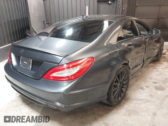 2013 Mercedes-Benz CLS 550 with VIN WDDLJ9BBXDA065005, listed as a IAAI auction lot 42009074 with 158,459 mi miles and . Bid and sale history available at DreamBid. Image 4.