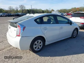 2012 Toyota Prius One with VIN JTDKN3DU2C1520448, listed as a IAAI auction lot 42108210 with 141,657 mi miles. Bid and sale history available at carsss.com. Image 4.