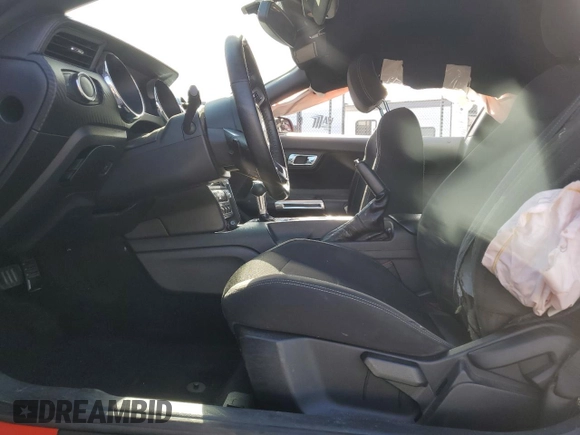 2015 Ford Mustang V6 with VIN 1FA6P8AM3F5345921, listed as a Copart auction lot 59231455 with 130,844 mi miles and Salvage title. Bid and sale history available at DreamBid. Image 7.