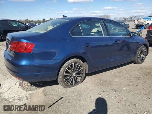 2012 Volkswagen Jetta SEL with VIN 3VWLP7AJ6CM428002, listed as a Copart auction lot 46696735 with 143,141 mi miles and Clean title. Bid and sale history available at DreamBid. Image 3.