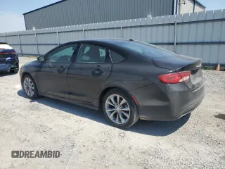 2015 Chrysler 200 S with VIN 1C3CCCBB0FN604457, listed as a Copart auction lot 53078495 with 130,397 mi miles and Salvage Title. Bid and sale history available at carsss.com. Image 2.