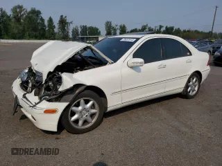 2004 Mercedes-Benz C 320 with VIN WDBRF64J64F449079, listed as a Copart auction lot 70637514 with 130,830 mi miles and Salvage Title. Bid and sale history available at DreamBid. Image 1.
