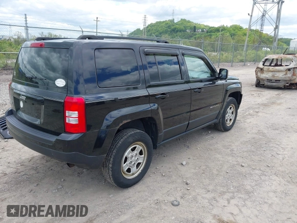 2013 Jeep Patriot Sport with VIN 1C4NJRBB6DD123791, listed as a IAAI auction lot 42202821 with 123,809 mi miles and . Bid and sale history available at DreamBid. Image 4.