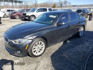 2018 BMW 3 Series 320i with VIN WBA8E1G51JNU91823, listed as a Copart auction lot 46273865 with 100,465 mi miles and Salvage Title. Bid and sale history available at carsss.com. Image 1.
