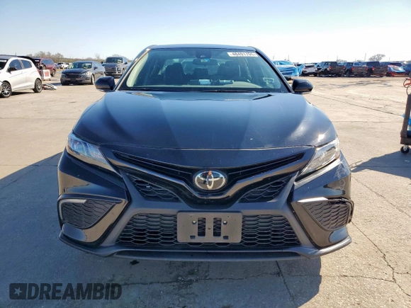 2024 Toyota Camry SE with VIN 4T1G11AK9RU192828, listed as a Copart auction lot 48491705 with 22,271 mi miles and Salvage Title. Bid and sale history available at carsss.com. Image 5.