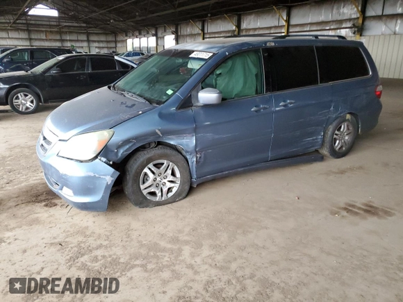 2006 Honda Odyssey EX-L with VIN 5FNRL38646B000103, listed as a Copart auction lot 49011715 with 240,268 mi miles and Salvage Title. Bid and sale history available at carsss.com. Image 1.