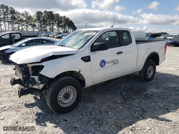 2022 Ford Ranger XL with VIN 1FTER1EH6NLD29095, listed as a Copart auction lot 48820994 with 43,853 mi miles and Salvage Title. Bid and sale history available at carsss.com. Image 1.