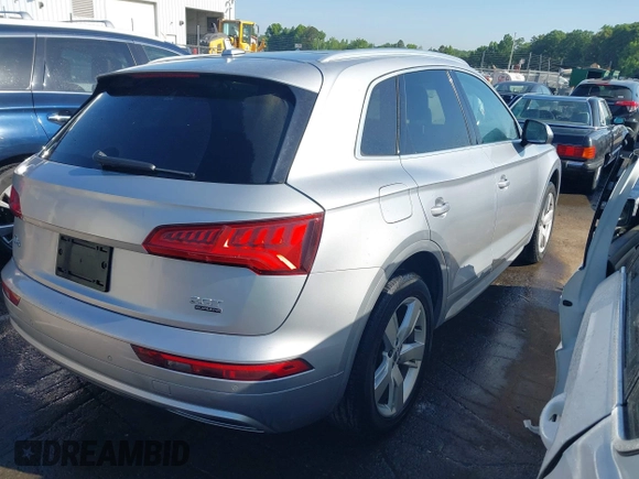 2018 Audi Q5 Premium Plus z VIN WA1BNAFY0J2011691, wystawiony jako IAAI lot #42166341 z przebiegiem 111 149 mil mil oraz . Historia ofert i sprzedaży dostępna na DreamBid. Obrazek 4.