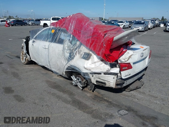 2008 Lexus IS 250 with VIN JTHCK262785023865, listed as a IAAI auction lot 42009696 with 1 mi miles. Bid and sale history available at carsss.com. Image 3.
