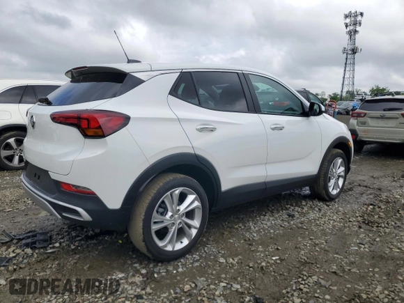 2023 Buick Encore GX Preferred with VIN KL4MMCSL2PB138890, listed as a Copart auction lot 56207005 with 8,375 mi miles and Salvage title. Bid and sale history available at DreamBid. Image 3.