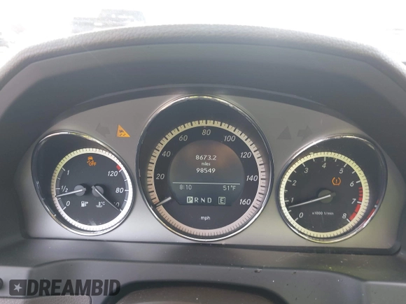 2011 Mercedes-Benz C 300 Sport with VIN WDDGF8BB3BR175471, listed as a IAAI auction lot 41930486 with 98,549 mi miles and . Bid and sale history available at carsss.com. Image 15.