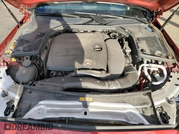 2020 Mercedes-Benz C 300 z VIN WDDWF8EB2LR551702, wystawiony jako Copart lot #63818215 z przebiegiem 53 975 mil mil oraz Szkoda całkowita • Salvage title. Historia ofert i sprzedaży dostępna na DreamBid. Obrazek 11.