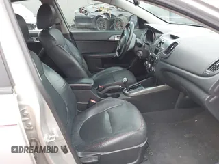 2010 Kia Forte SX with VIN KNAFW4A39A5230517, listed as a IAAI auction lot 41953297 with 154,711 mi miles. Bid and sale history available at carsss.com. Image 5.