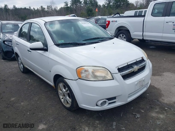 2009 Chevrolet Aveo LT w/2LT with VIN KL1TG56E39B623355, listed as a IAAI auction lot 41880148 with NaN miles. Bid and sale history available at carsss.com. Image 1.