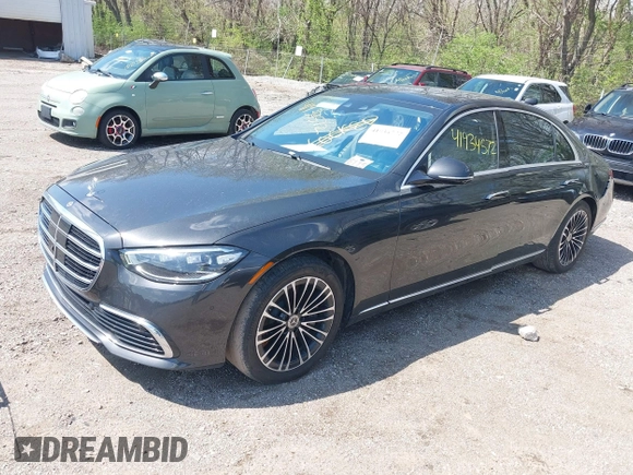 2023 Mercedes-Benz S 580 z VIN W1K6G7GB8PA189254, wystawiony jako IAAI lot #41934572 z przebiegiem 32 213 mil mil oraz . Historia ofert i sprzedaży dostępna na DreamBid. Obrazek 19.