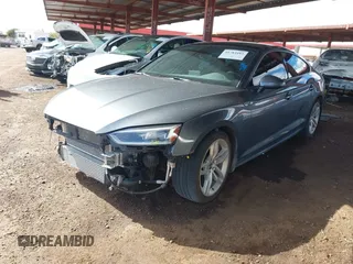 2019 Audi A5 Sportback Premium with VIN WAUANCF51KA060972, listed as a IAAI auction lot 41783485 with 98,456 mi miles. Bid and sale history available at carsss.com. Image 19.