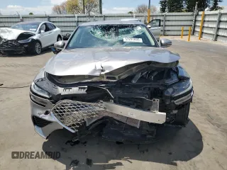 2025 Genesis G70 2.5T with VIN KMTG34SCXSU144382, listed as a Copart auction lot 53291695 with 3,465 mi miles and Non repairable. Bid and sale history available at DreamBid. Image 5.