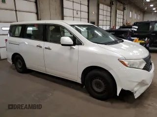 2013 Nissan Quest LE with VIN JN8AE2KP3D9071176, listed as a Copart auction lot 52512385 with 0 mi miles and Clean Title. Bid and sale history available at carsss.com. Image 4.