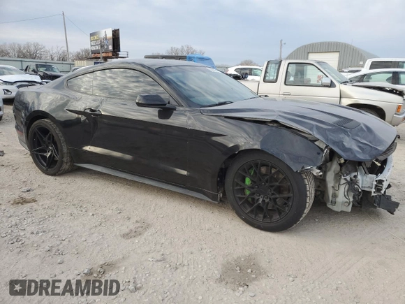 2018 Ford Mustang GT with VIN 1FA6P8CF1J5137950, listed as a Copart auction lot 85484984 with 95,924 mi miles and Salvage title. Bid and sale history available at DreamBid. Image 4.