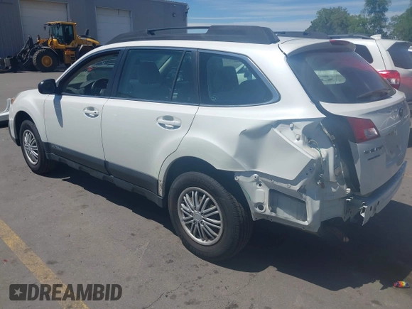 2014 Subaru Outback 2.5i with VIN 4S4BRCAC2E1243010, listed as a IAAI auction lot 42321886 with 160,544 mi miles and . Bid and sale history available at DreamBid. Image 3.