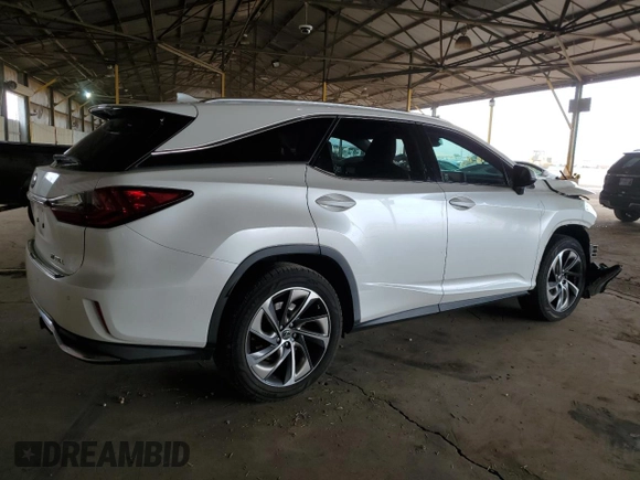 2018 Lexus RX with VIN JTJGZKCA7J2007874, listed as a Copart auction lot 50583365 with 90,632 mi miles and Salvage Title. Bid and sale history available at carsss.com. Image 3.