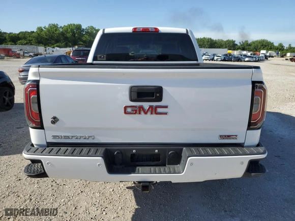 2018 GMC Sierra 1500 SLT with VIN 3GTU2NEC4JG272141, listed as a Copart auction lot 55628954 with 75,472 mi miles and Salvage Title. Bid and sale history available at carsss.com. Image 6.