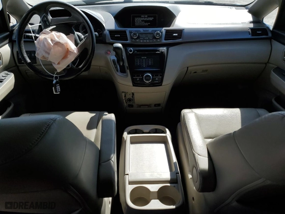 2015 Honda Odyssey EX-L with VIN 5FNRL5H68FB026425, listed as a Copart auction lot 48183975 with 143,135 mi miles and Salvage Title. Bid and sale history available at carsss.com. Image 8.
