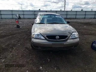 2003 Mercury Sable GS with VIN 1MEFM50U93G607264, listed as a Copart auction lot 62642615 with 136,851 mi miles and Salvage title. Bid and sale history available at DreamBid. Image 13.