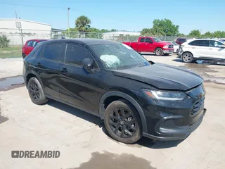 2024 Honda HR-V Sport with VIN 3CZRZ1H54RM723504, listed as a IAAI auction lot 41897660 with 42,852 mi miles. Bid and sale history available at carsss.com. Image 1.