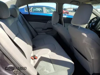 2014 Honda Civic Sedan LX with VIN 19XFB2F59EE232100, listed as a Copart auction lot 49853685 with 116,646 mi miles and Salvage Title. Bid and sale history available at carsss.com. Image 10.
