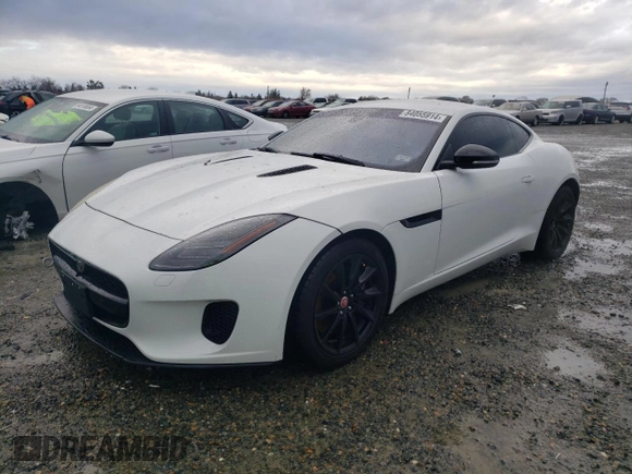 2018 Jaguar F-Type with VIN SAJDD1EV1JCK51157, listed as a Copart auction lot 84055914 with 66,341 mi miles and Clean Title. Bid and sale history available at DreamBid. Image 1.