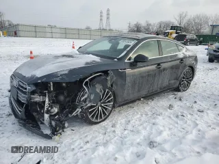 2018 Audi A5 Sportback Prestige with VIN WAUFNCF57JA131158, listed as a Copart auction lot 39342624 with 86,373 mi miles. Bid and sale history available at carsss.com. Image 1.