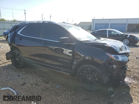 2021 Chevrolet Equinox LT with VIN 2GNAXUEV1M6111978, listed as a Copart auction lot 56054565 with 74,436 mi miles and Salvage title. Bid and sale history available at DreamBid. Image 4.