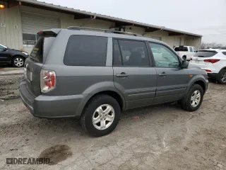 2008 Honda Pilot VP with VIN 5FNYF282X8B015752, listed as a Copart auction lot 51028105 with 124,990 mi miles and Clean Title. Bid and sale history available at carsss.com. Image 3.