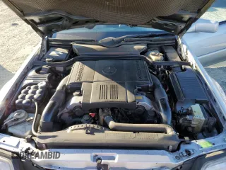 1996 Mercedes-Benz SL-Class with VIN WDBFA67F7TF129745, listed as a Copart auction lot 77851354 with 83,118 mi miles and Clean Title. Bid and sale history available at carsss.com. Image 11.