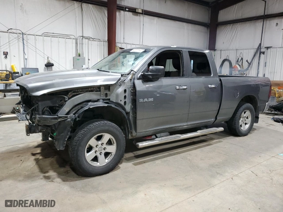 2010 Dodge Ram 1500 ST with VIN 1D7RV1GP7AS135120, listed as a Copart auction lot 82037144 with 155,680 mi miles and Salvage Title. Bid and sale history available at carsss.com. Image 1.