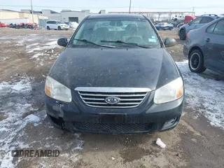 2007 Kia Spectra EX with VIN KNAFE122X75454914, listed as a IAAI auction lot 41711981 with 179,382 mi miles. Bid and sale history available at carsss.com. Image 12.