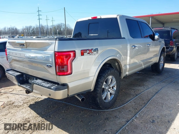 2017 Ford F-150 XL with VIN 1FTEW1EG1HFC59072, listed as a IAAI auction lot 41617481 with 167,594 mi miles. Bid and sale history available at carsss.com. Image 4.