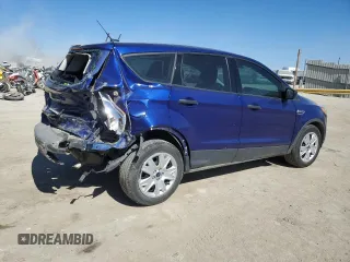 2015 Ford Escape S with VIN 1FMCU0F72FUC57695, listed as a Copart auction lot 47305655 with 74,387 mi miles and Salvage Title. Bid and sale history available at carsss.com. Image 3.
