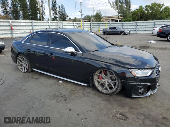 2023 Audi S4 Premium Plus z VIN WAUB4AF41PA015735, wystawiony jako Copart lot #51741625 z przebiegiem 14 510 mil mil oraz Nie do naprawy • Non repairable. Historia ofert i sprzedaży dostępna na DreamBid. Obrazek 4.
