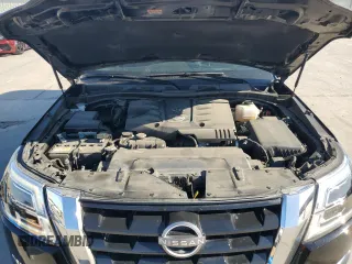 2023 Nissan Armada SV with VIN JN8AY2AD8P9693887, listed as a Copart auction lot 50410685 with 30,355 mi miles and Salvage title. Bid and sale history available at DreamBid. Image 13.